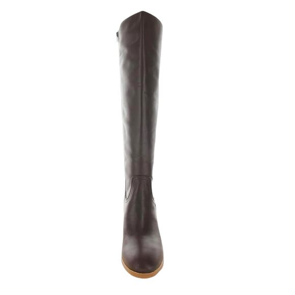 Giani Bernini Women's Odettee Leather Knee High Riding Boots Brown Size 5 1/2 - Picture 3 of 3